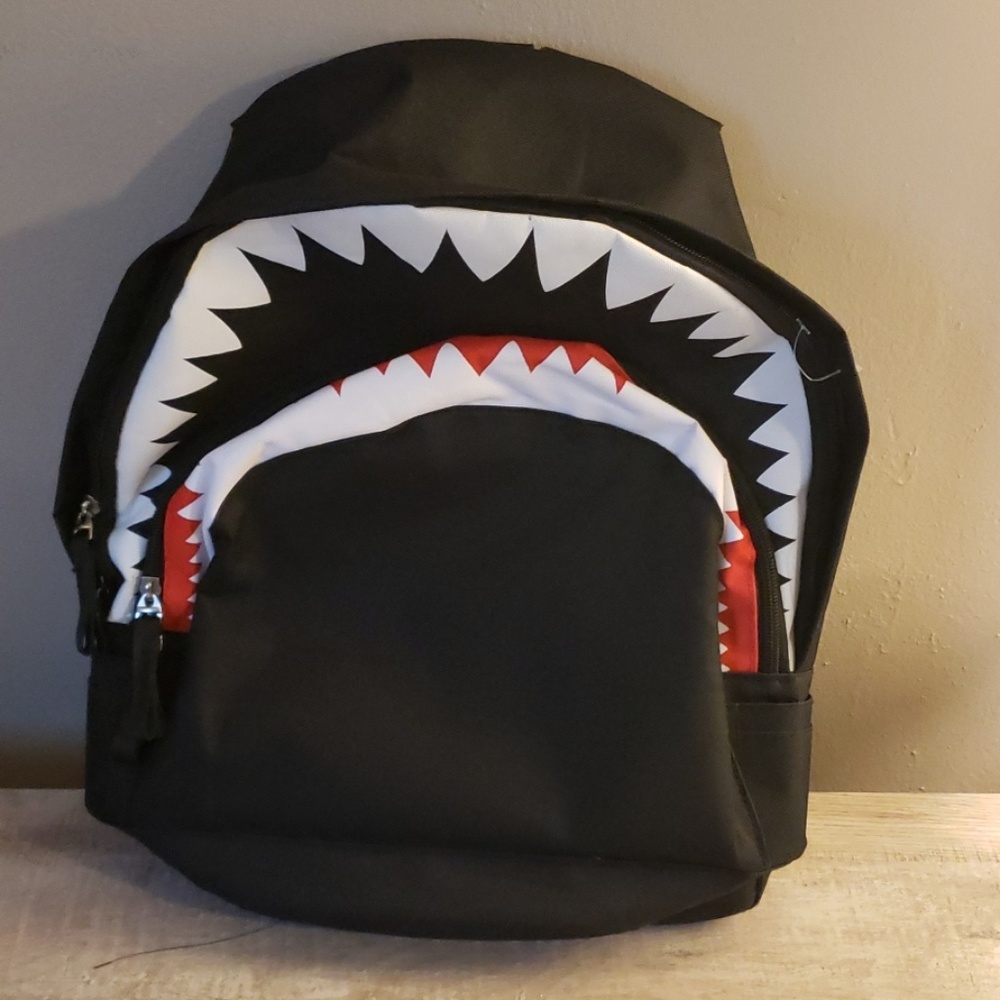 SOLD. Shark Backpack. NWOT